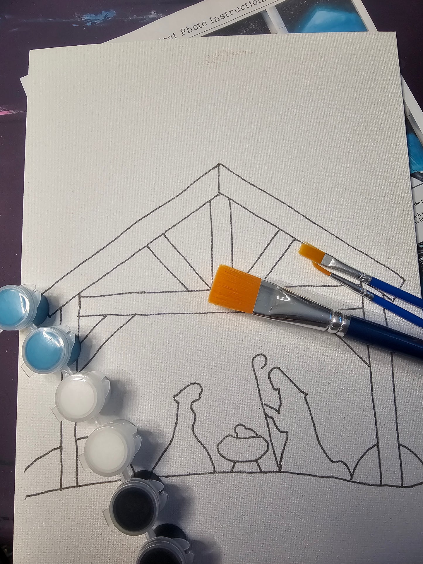 Star in the East Paintastic Art Kit