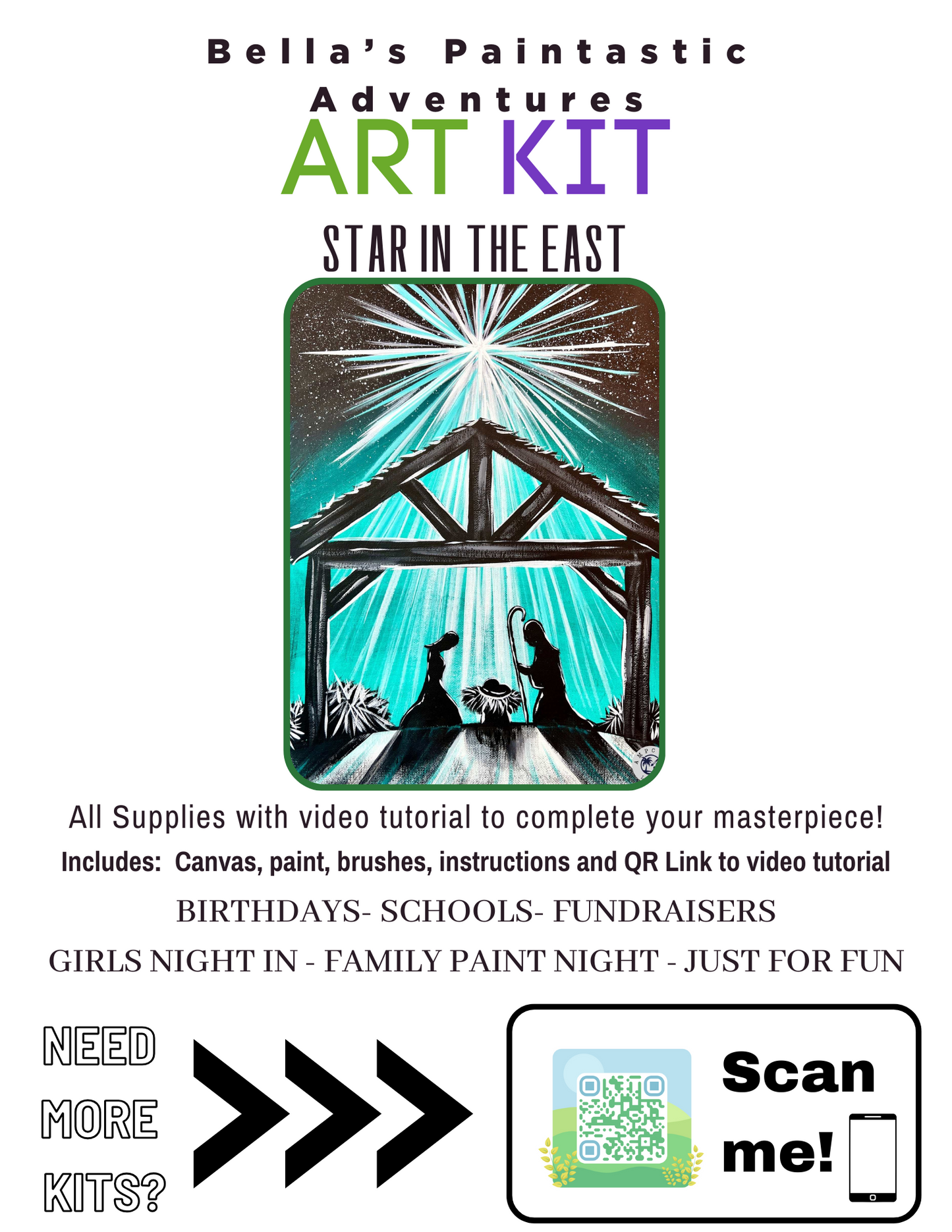 Star in the East Paintastic Art Kit