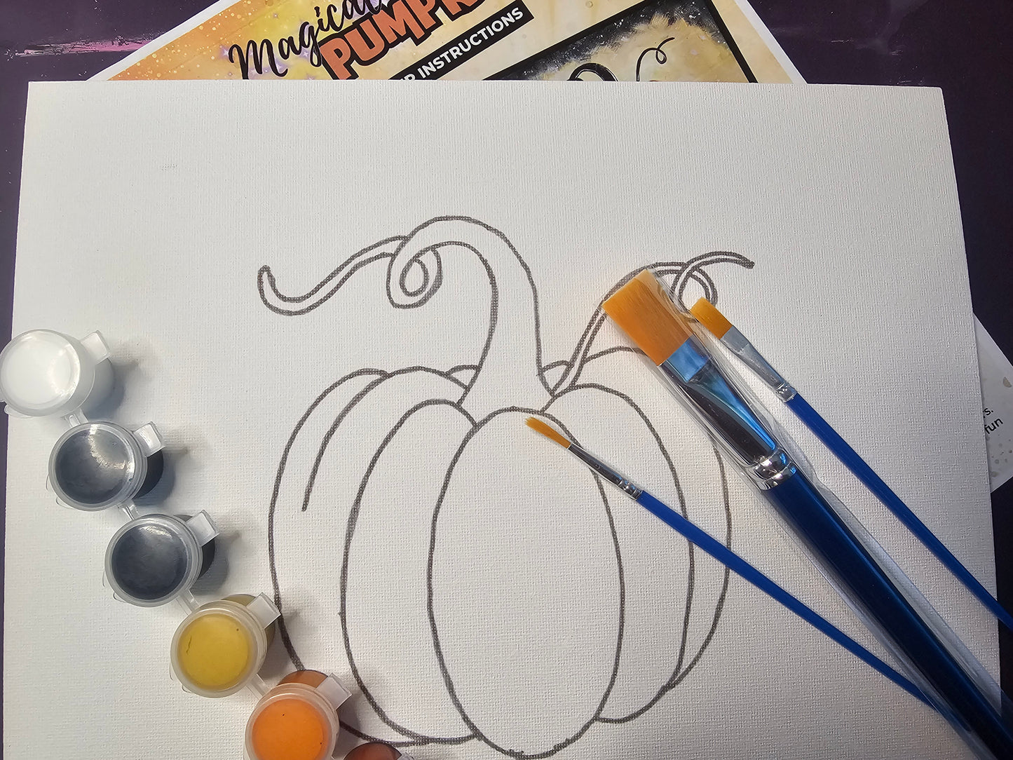 Magical Pumpkin Paintastic Art Kit