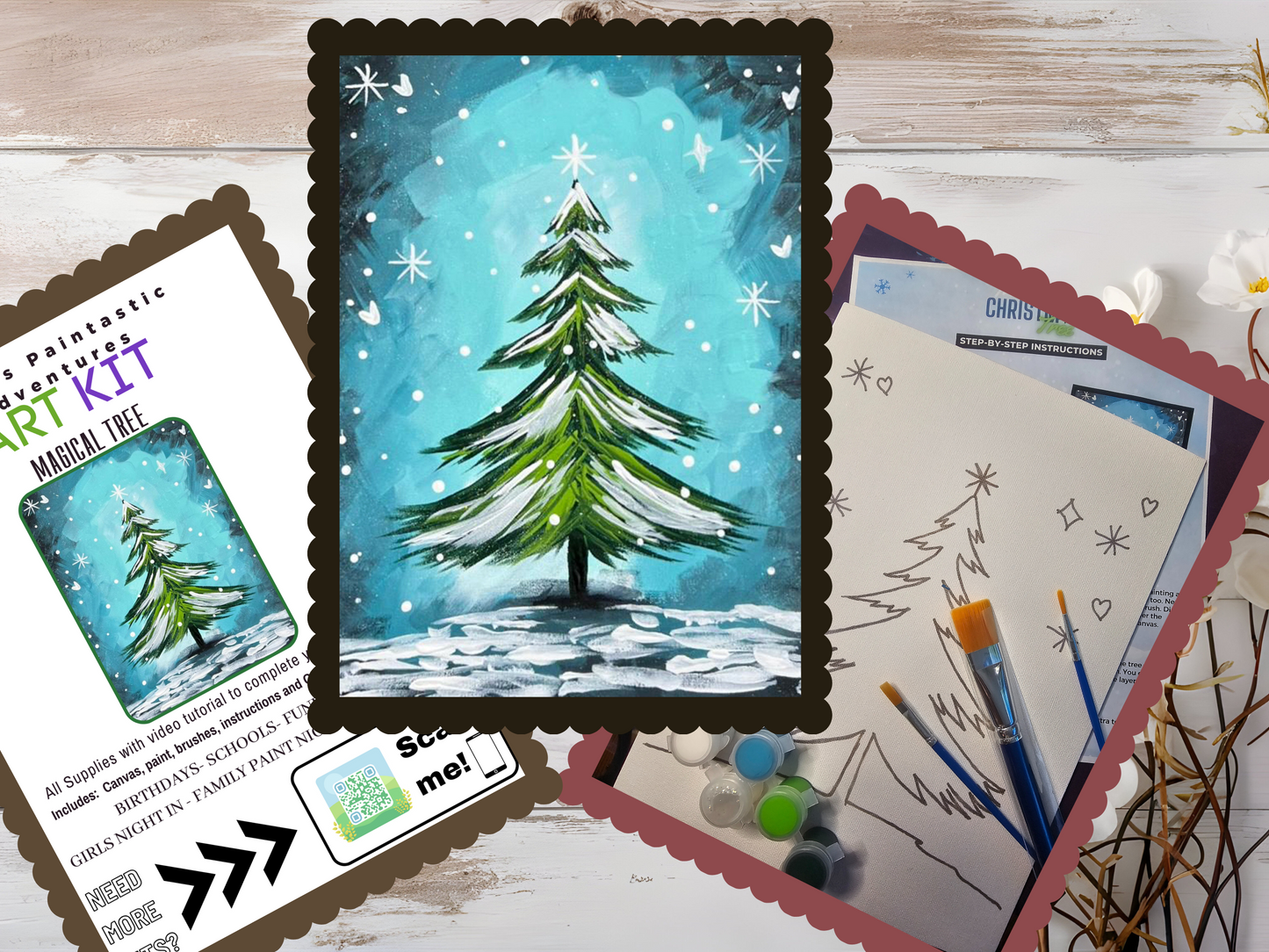 Magical Christmas Tree Paintastic Art Kit