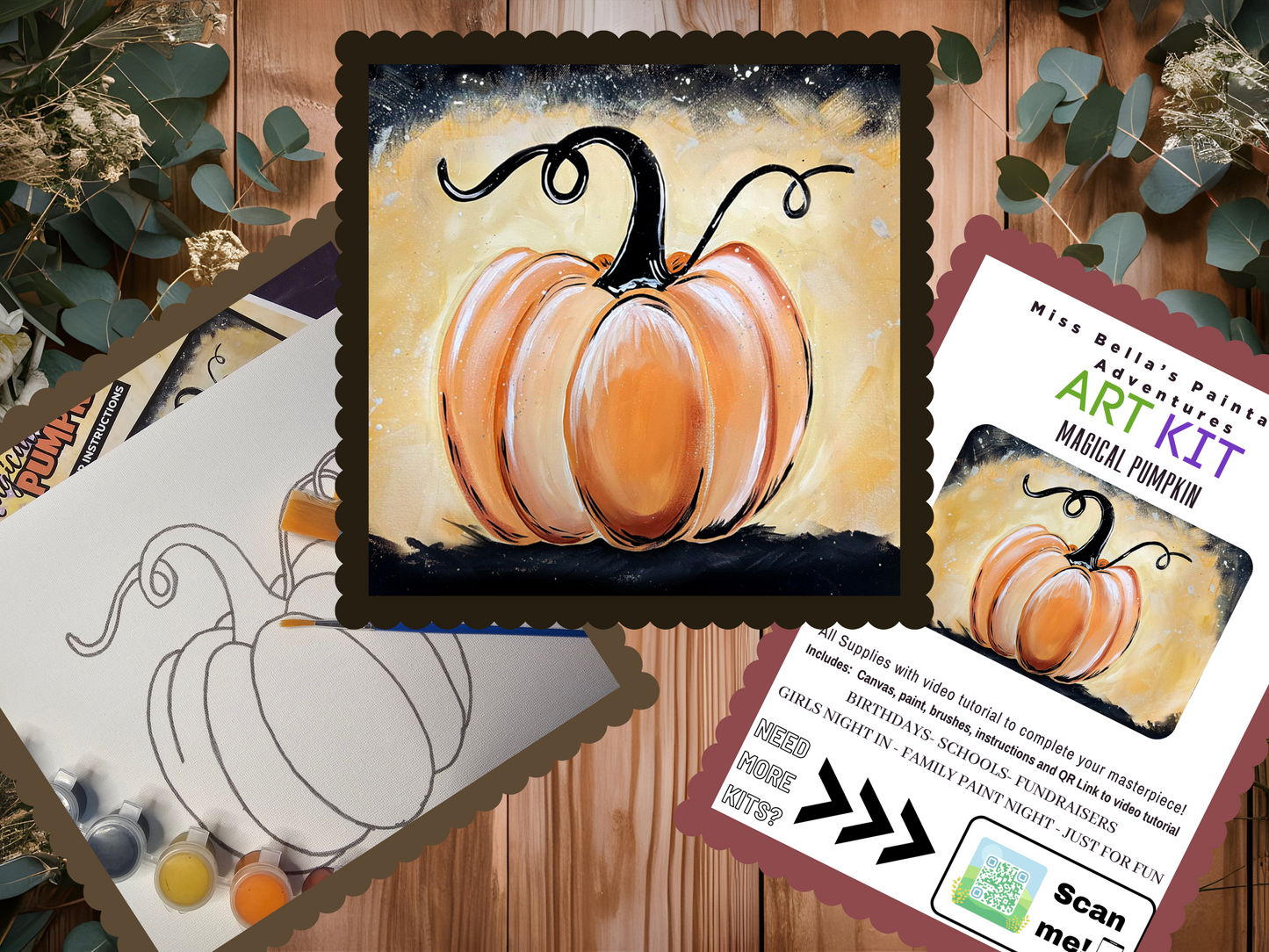 Magical Pumpkin Paintastic Art Kit